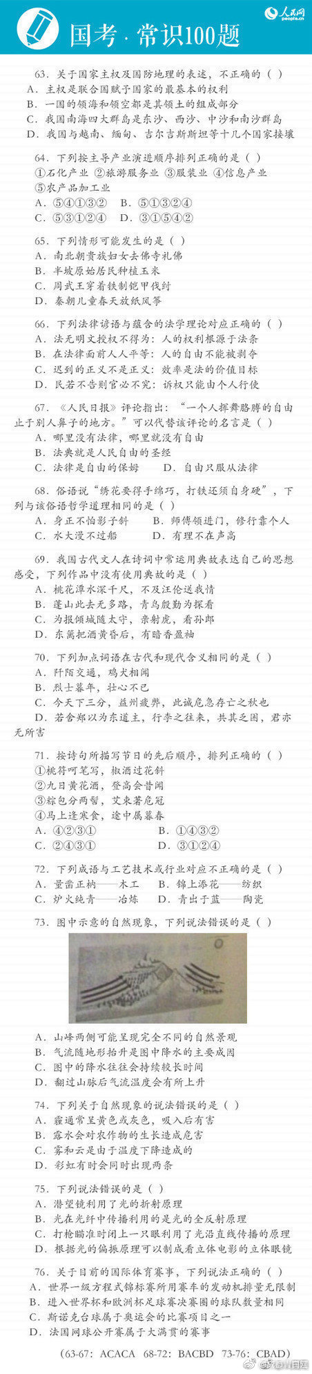 公务员医学常识100题,公务员常识题怎么复习