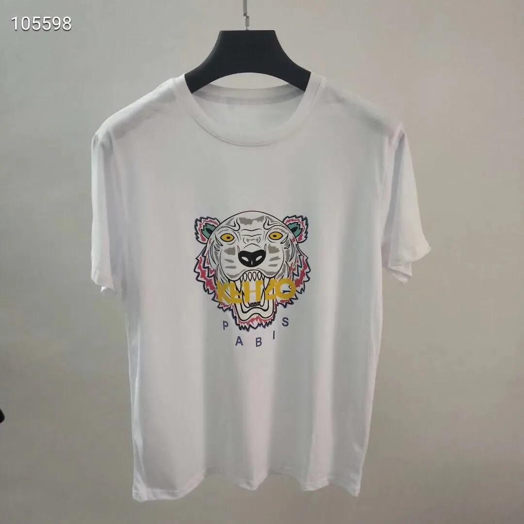 kenzo印花短袖和刺绣短袖,kenzo高田贤三老虎头印花t恤