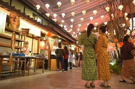 珠海斗门区御温泉的和服,假装在日本泡温泉