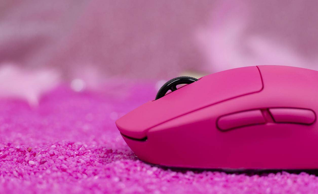 罗技鼠标gpw三代樱花粉,罗技prowireless鼠标测评