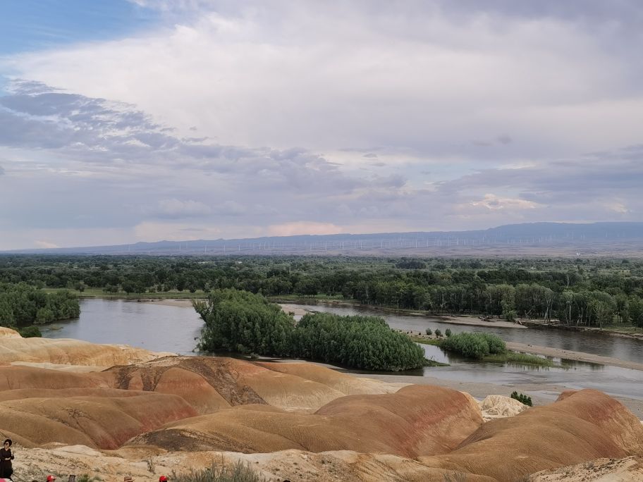 布尔津至富蕴大巴,去布尔津沿途风景随拍