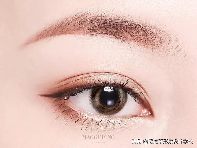 日常画眉妆教程,初学跟妆如何画眉毛