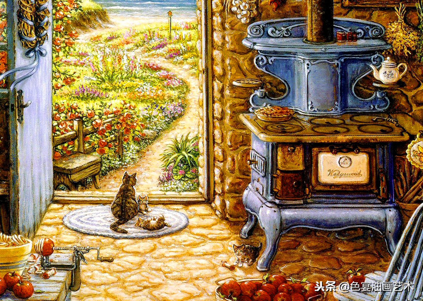 俄罗斯油画大师风景油画教程视频,油画大师油画风景创作教学视频