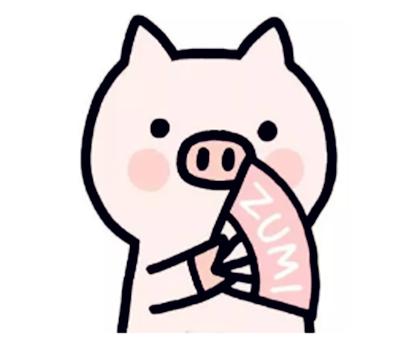 简笔画小动物猪的画法,动物猪简笔画儿童画