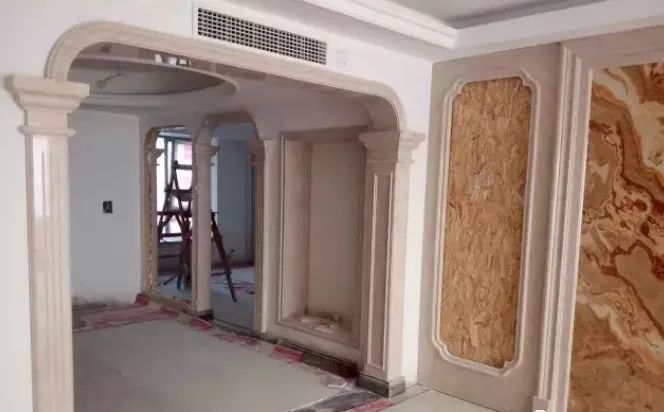 大理石极简垭口门套什么时候装,大理石垭口门套收边几公分好看