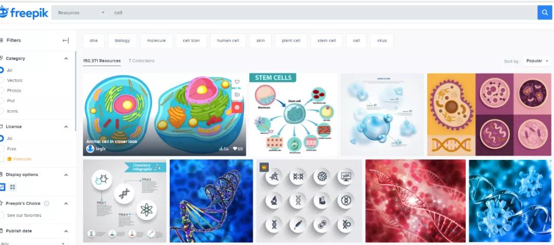 sci科研绘图素材,科研插图绘制网站