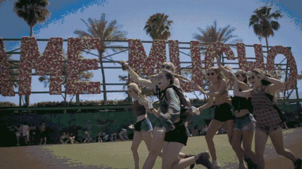 适合去音乐节的妆容教程,a到爆的女生妆