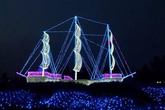 亚龙湾国际玫瑰谷灯光节,三亚亚龙湾跨年夜