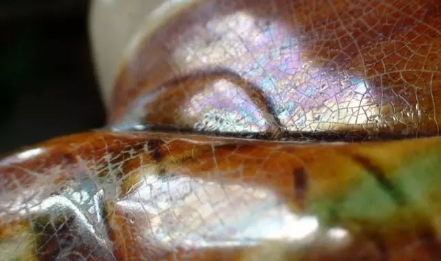 识别老瓷器真假蛤蜊光特征图,有蛤蜊光的瓷器一定老吗