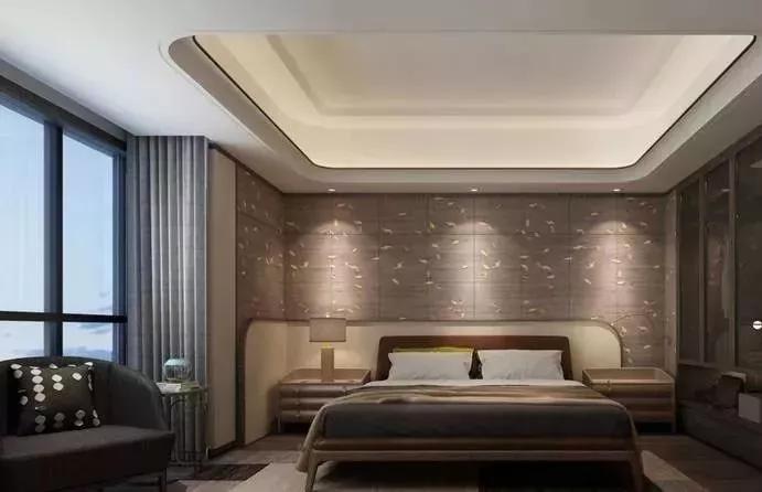 现代港式轻奢大平层设计效果图,港式轻奢大宅