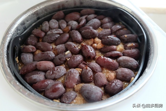 蒸红枣糯米正确做法,红枣加上糯米煮着喝