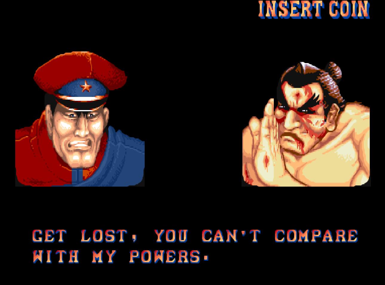 街霸2游戏结束,街霸2小时候的情怀游戏