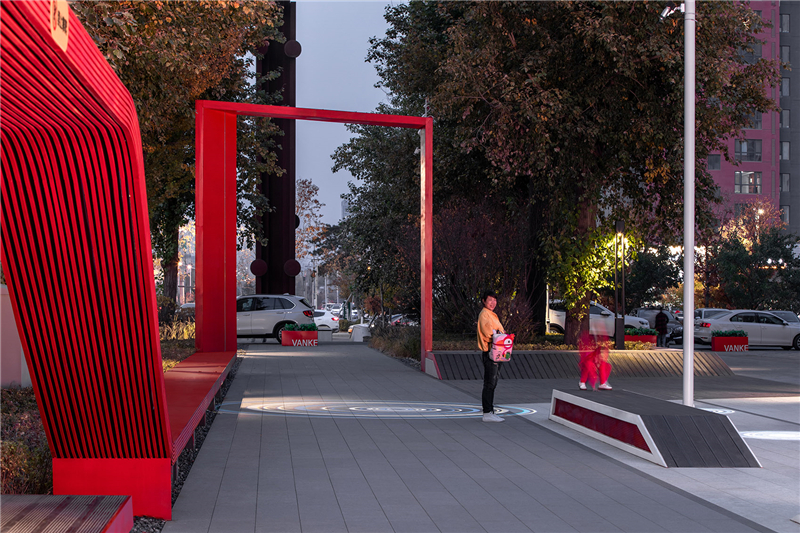 万科蓝山附近公园,万科蓝山小区图片