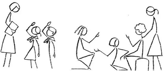 简笔画人物绘画教程可爱,简笔人物创意画幼儿