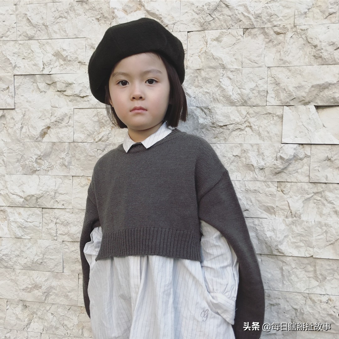 日系的童话少女，童装的盐系，大地色系的时尚打开方式