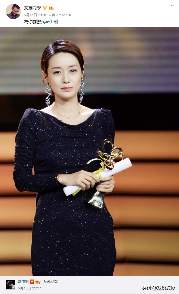 文章马伊琍谈过情感,文章对马伊琍的感情观
