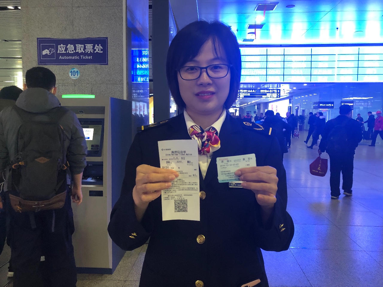 济南站火车也可以刷身份证进站吗,济南火车站进站乘车流程