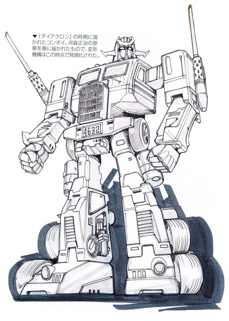 g1变形金刚人物原画,变形金刚g1擎天柱原画