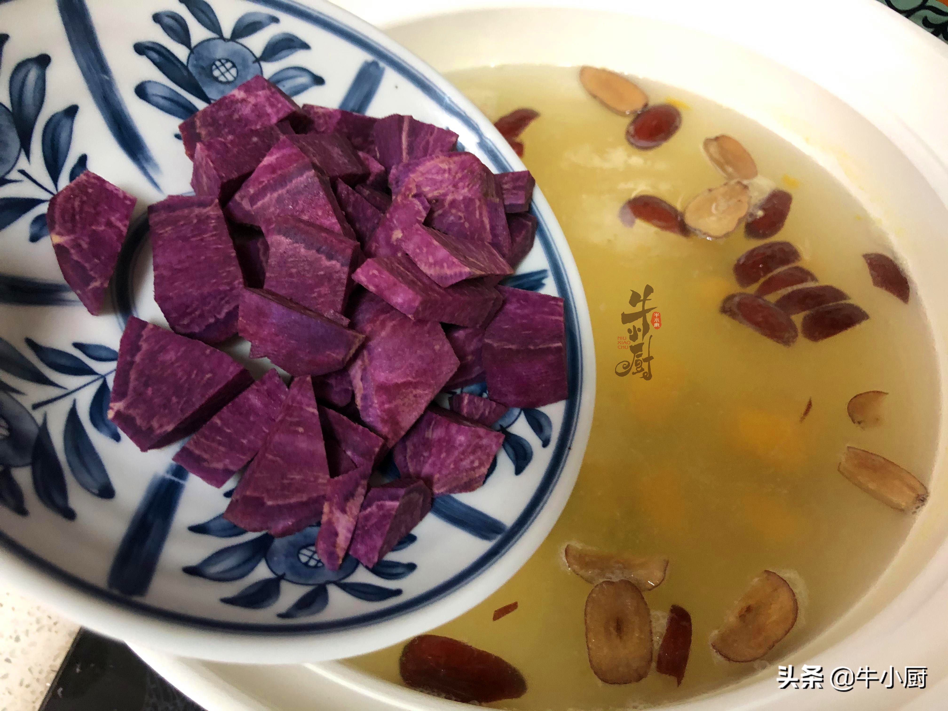 在家煮紫薯粥,紫薯粥怎么煮成蓝色