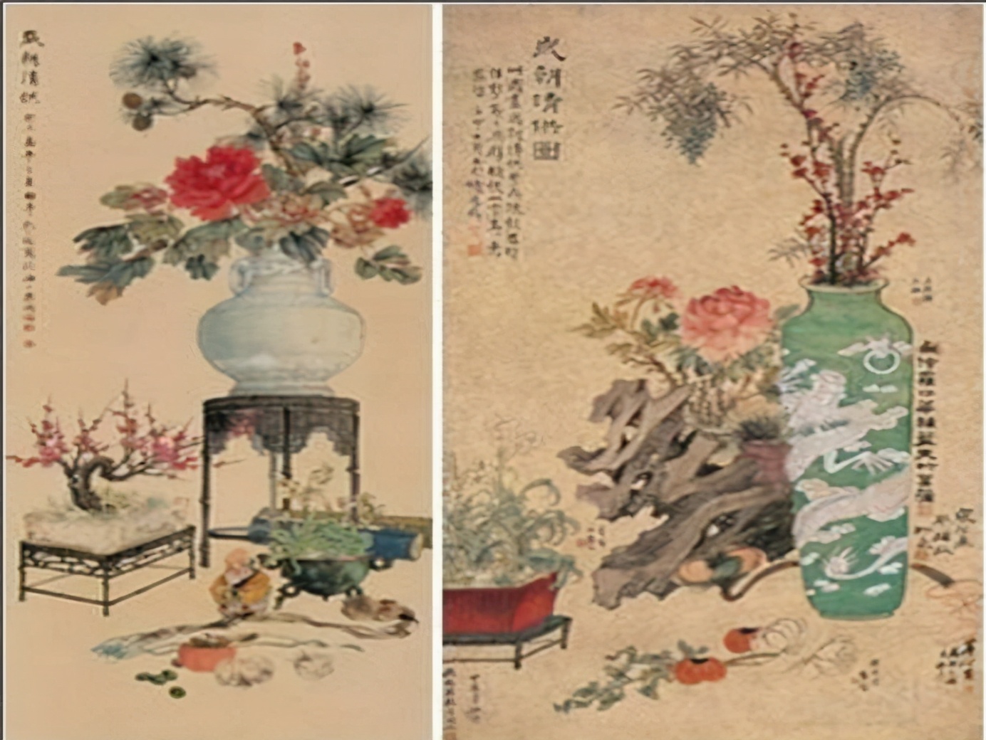 文人插花艺术,宋代四艺之中国传统插花