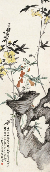 郑午昌书法真迹欣赏,郑午昌花鸟图100幅