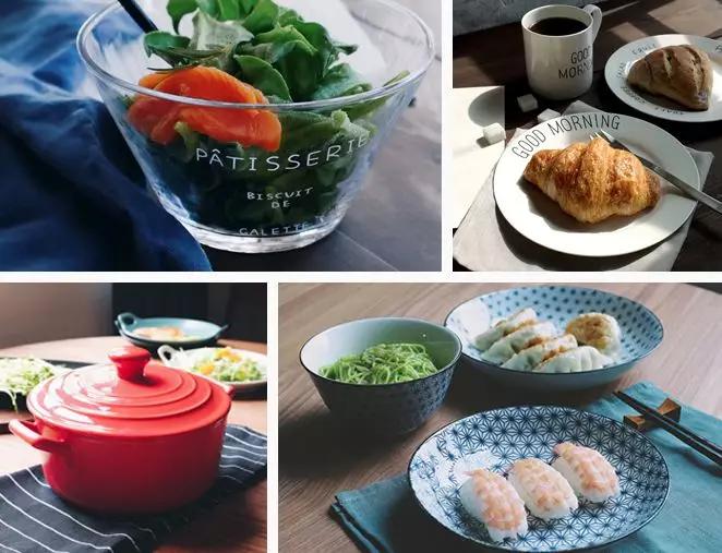 有没有高颜值的碗碟套装,各种好看的餐具