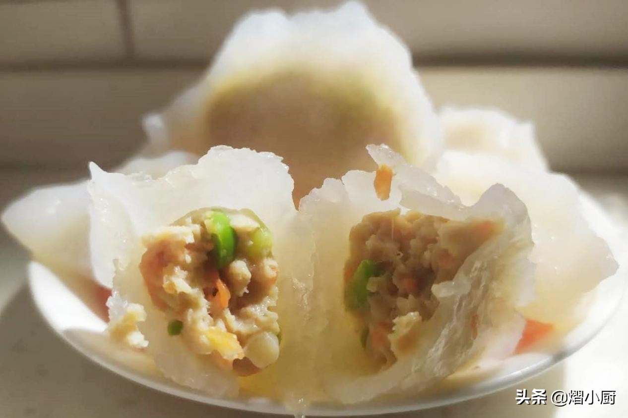 虾饺用什么面粉做的,水晶虾饺的皮的最佳配方不用澄粉