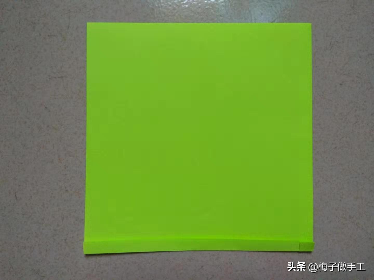 手工折纸简单好看的牛奶盒,简单折纸手工牛奶盒长方形纸