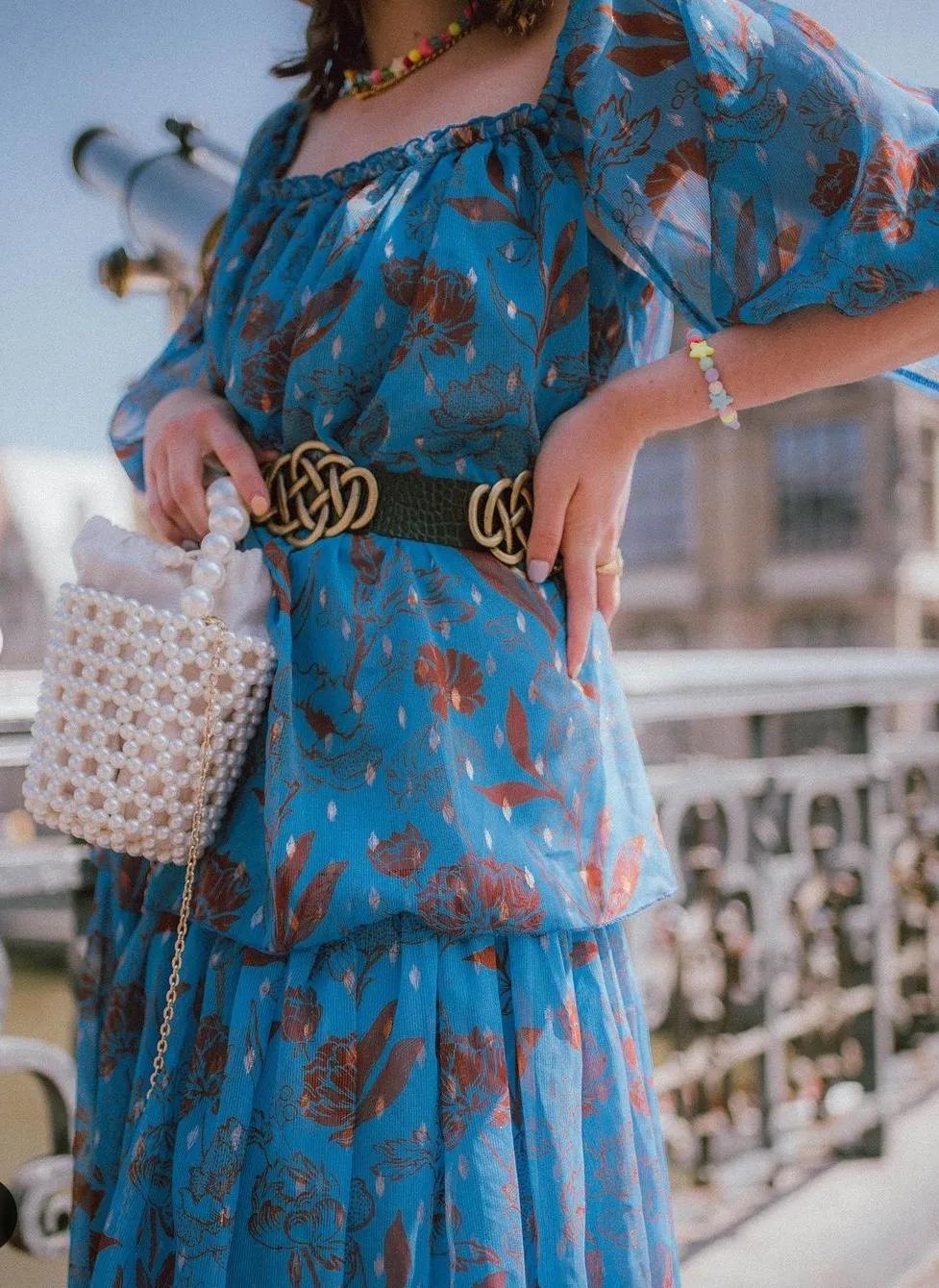 一条腰带拯救一条碎花裙,一条神奇的束腰带