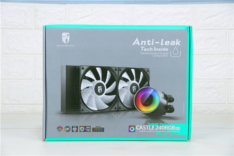 九州风神冰堡垒青春版水冷,九州风神玄冰55机箱配风扇