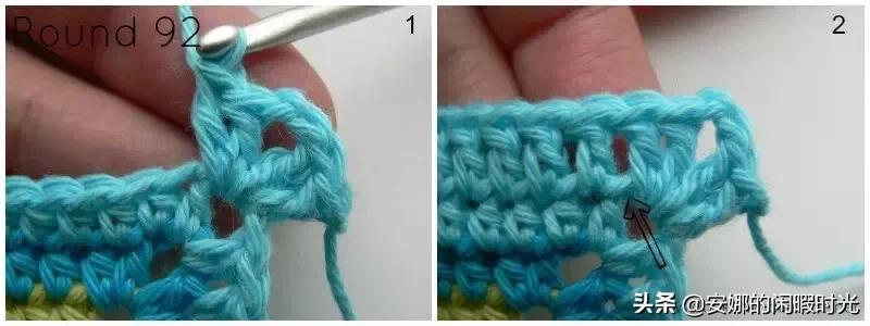 曼陀罗毯子编织教程,苏菲花园曼陀罗毯子钩法高清图解