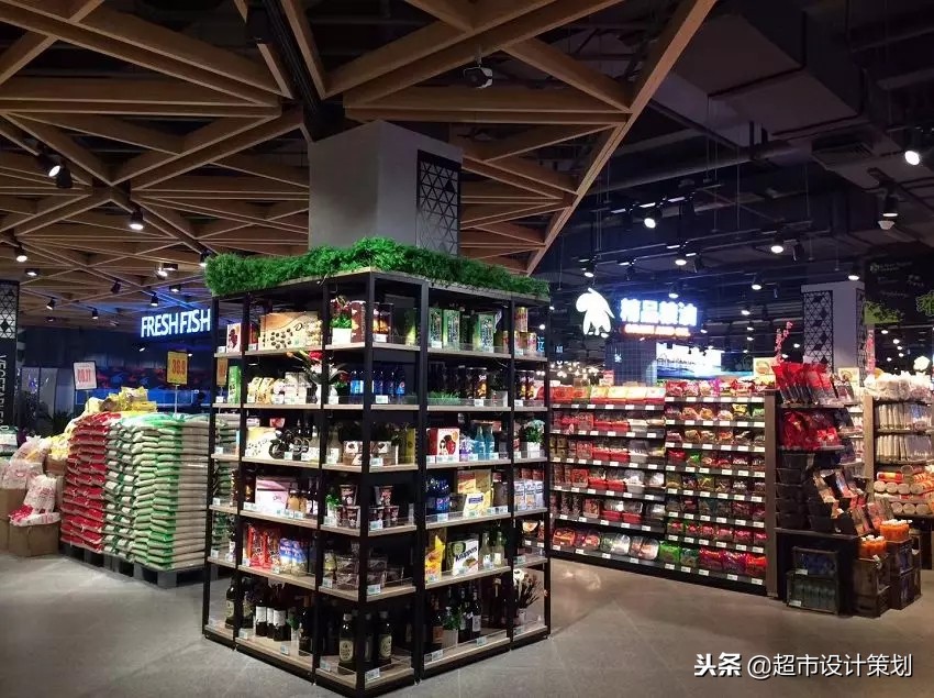 超市门店陈列展示,精品超市场景陈列欣赏