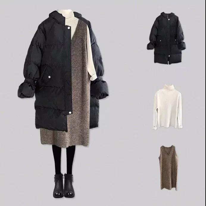 2020年裤子过时了，最美“外套+裙子”搭配，过年回家穿美翻了