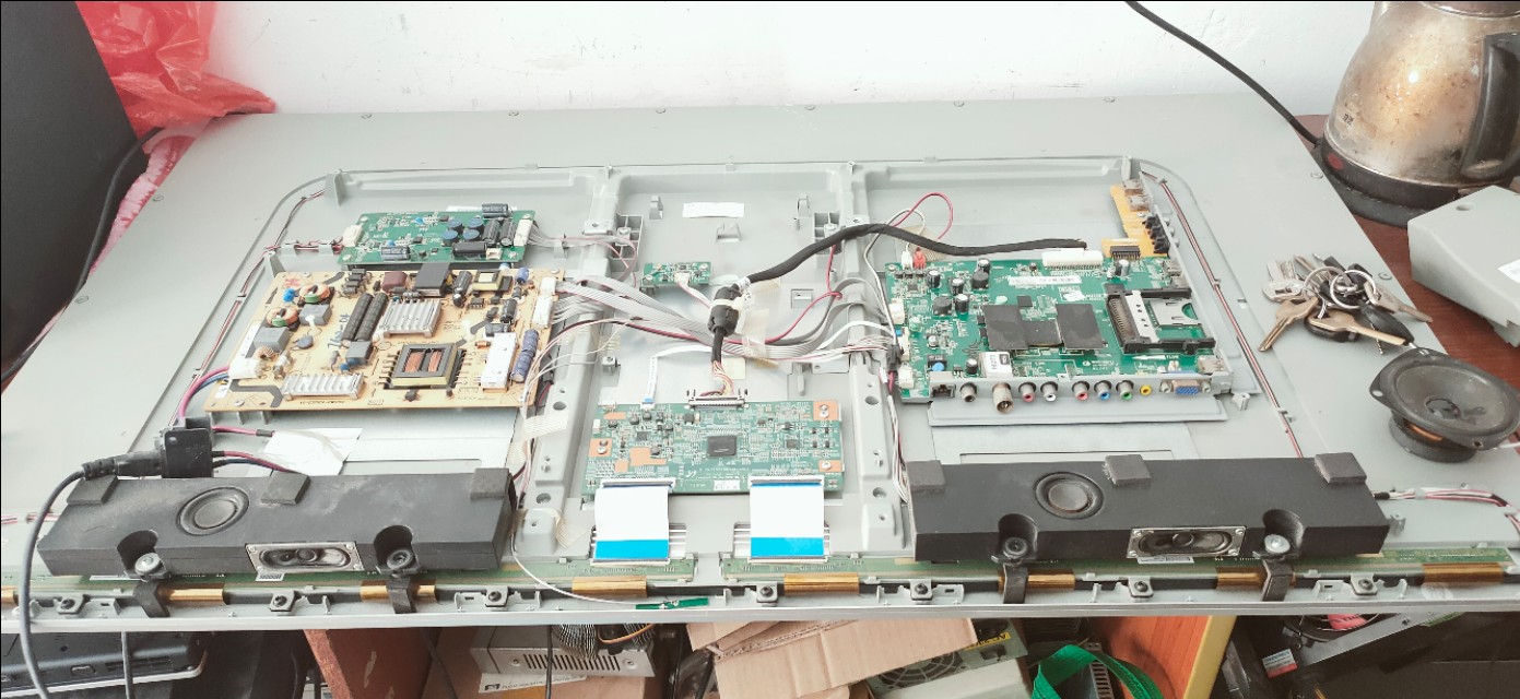 tcll43e5390a拆机,tcl电视l42f2590e拆机图片