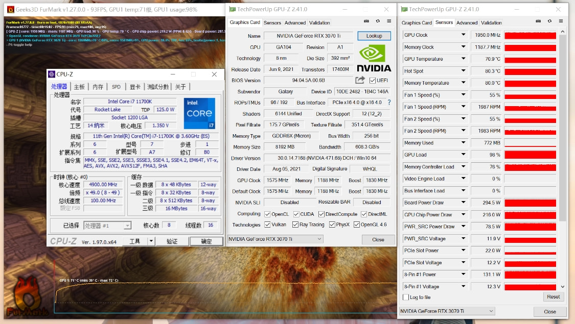 风冷挑战11700k,九州风神ak620能压住12代i5么