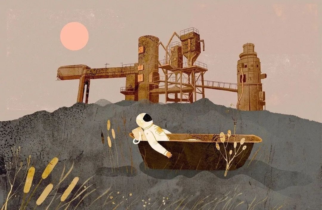 90年代画风的插画师,90后插画师画出美丽乡村