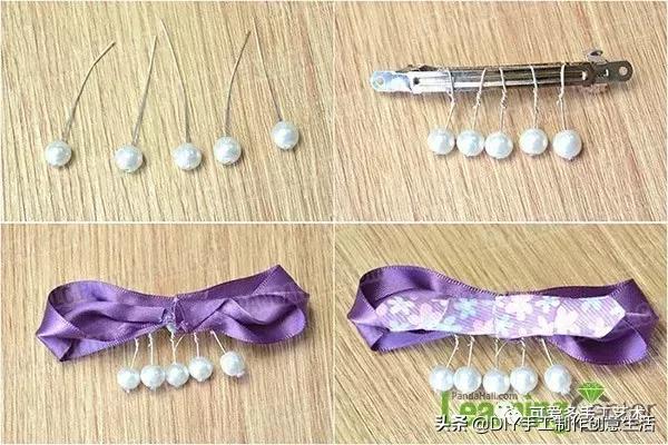 丝带做花带,做花带的教程