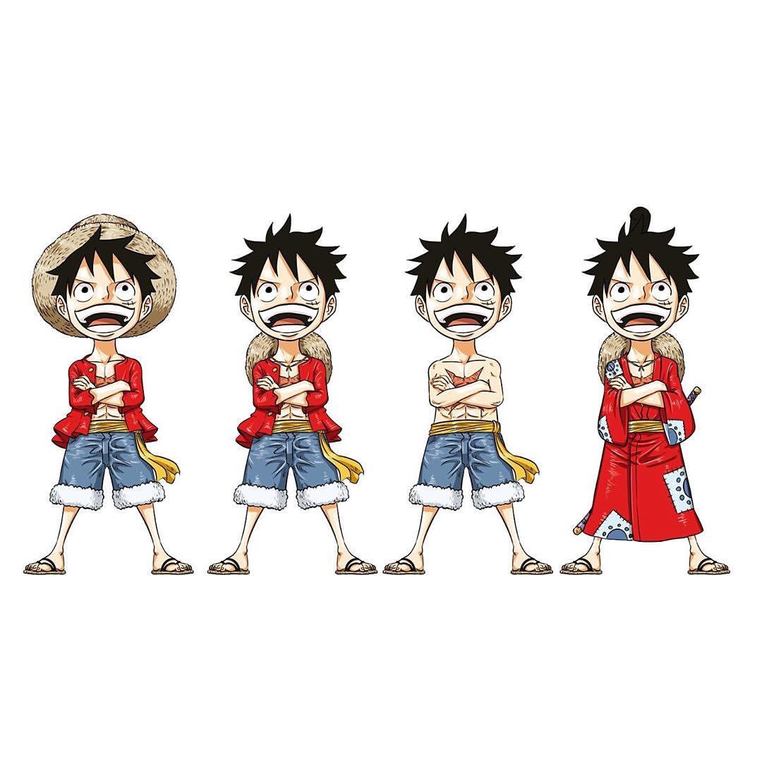 海贼王乌索普娜美乔巴三人组,海贼王mini