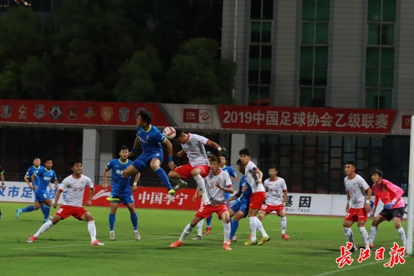 中乙联赛最新积分榜,武汉三镇31击败南通支云进球分析