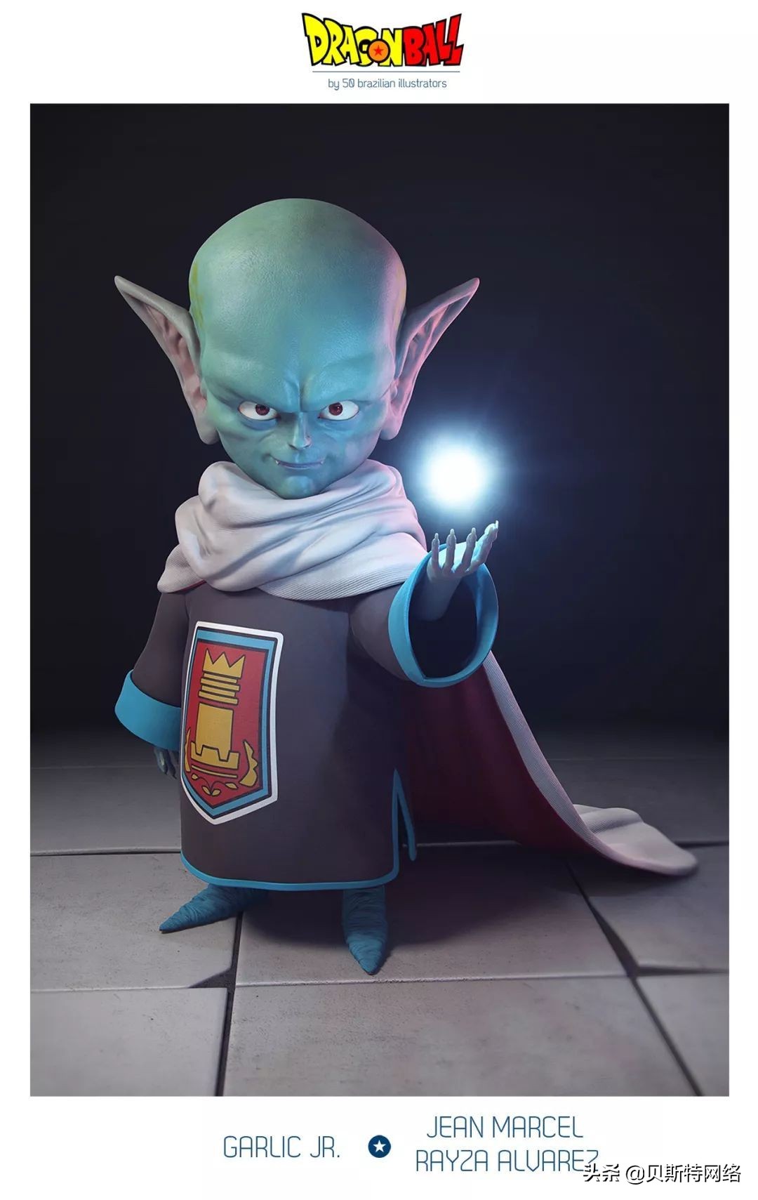 日本动漫插画师七龙珠,手绘龙珠经典插画