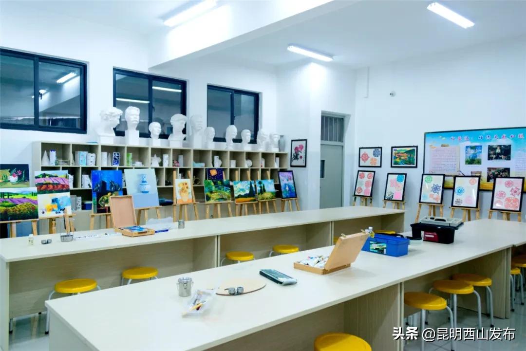 昆一中西山学校跟昆三中西山学校,西山教育宣传月