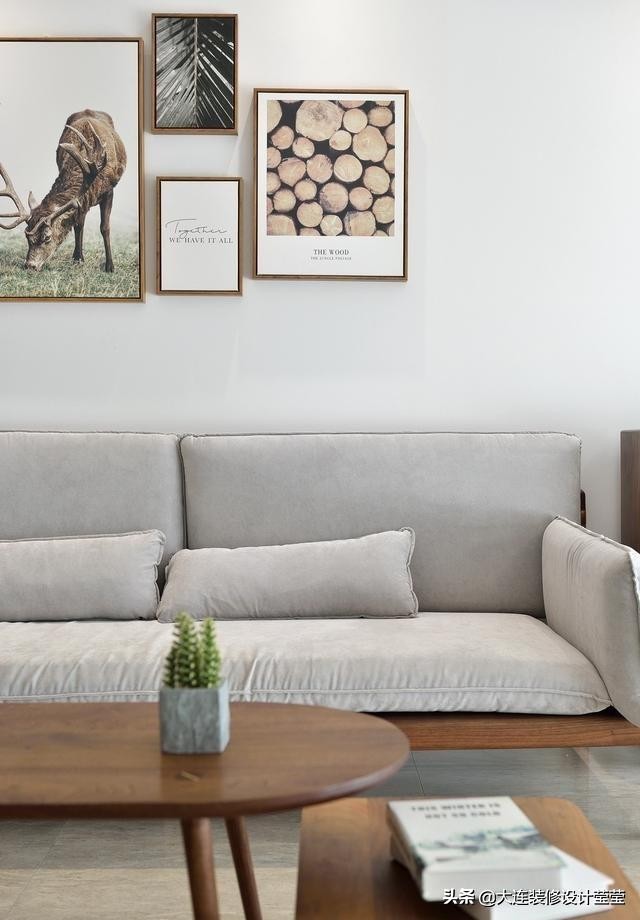 老师的家是这样的，温馨的四口之家，大连璞石墅北欧风装修解析