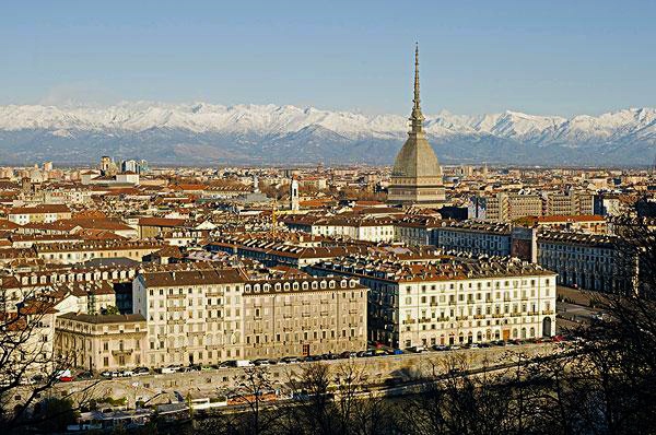 意大利都灵风景照片,曾经意大利的首都