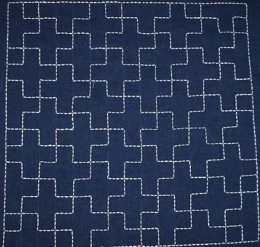 刺子绣基础教程,最简单的刺子绣教程