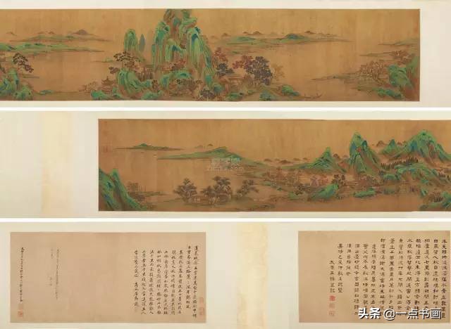 明仇英拍卖60亿的作品,明仇英桃源仙境图临摹