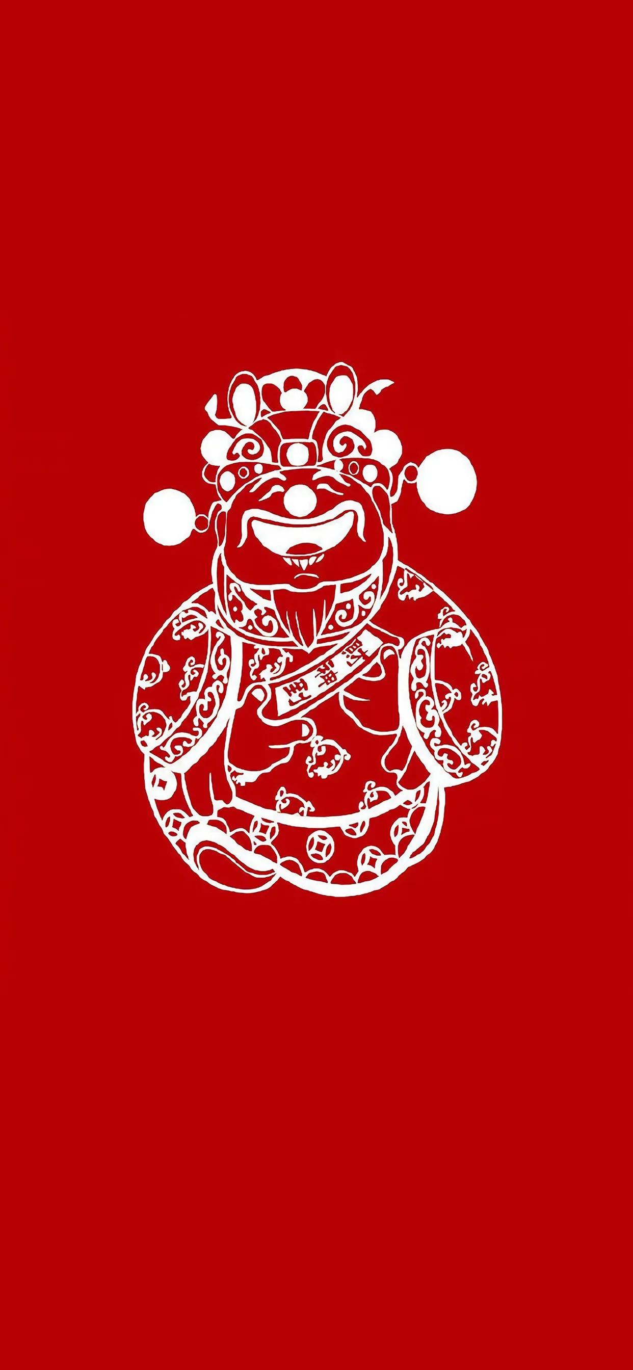 迎财神专属主题壁纸高清无水印,2022最旺好运大气壁纸财神