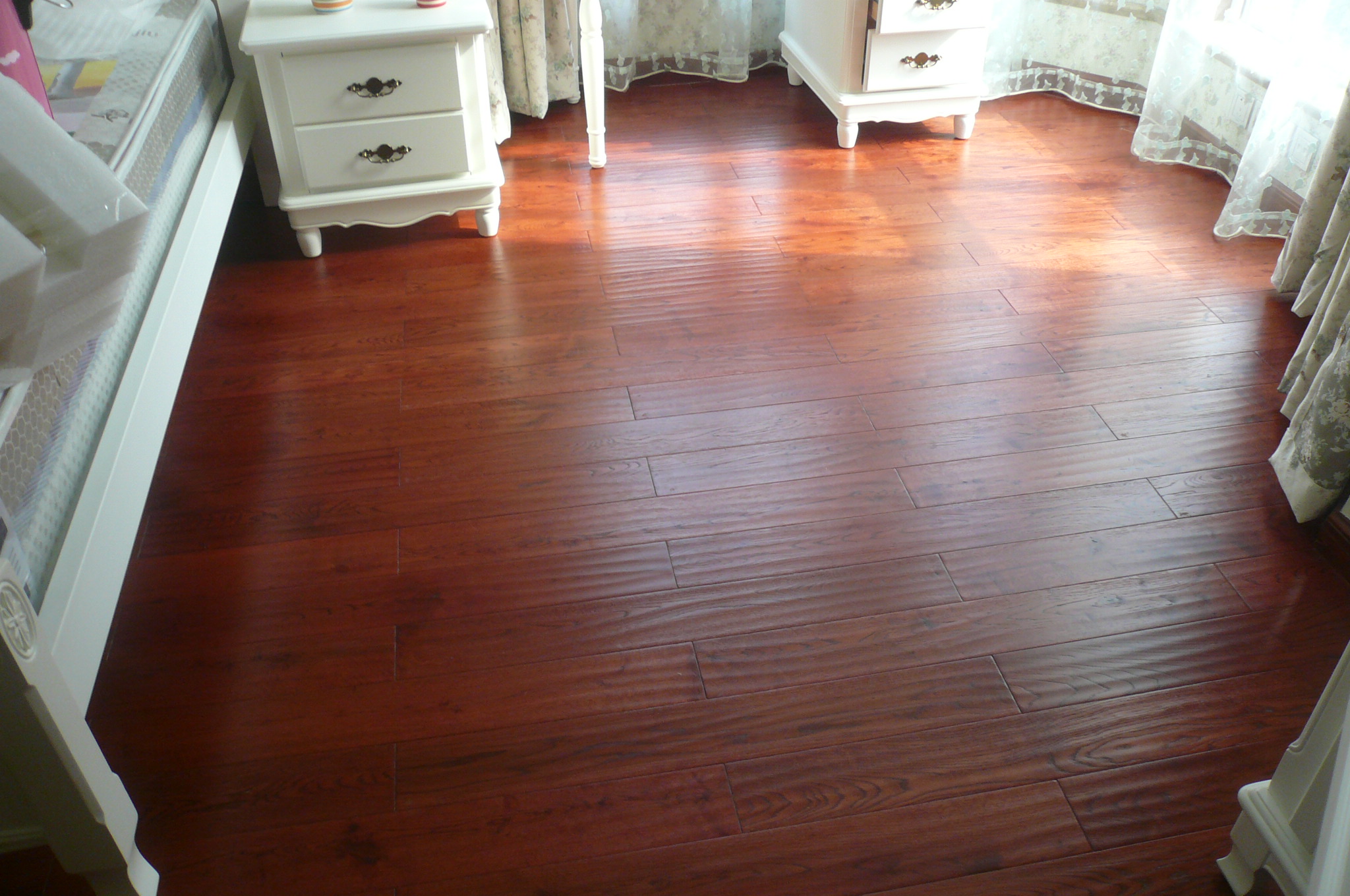 栎木地暖实木地板,久盛栎木地暖地板