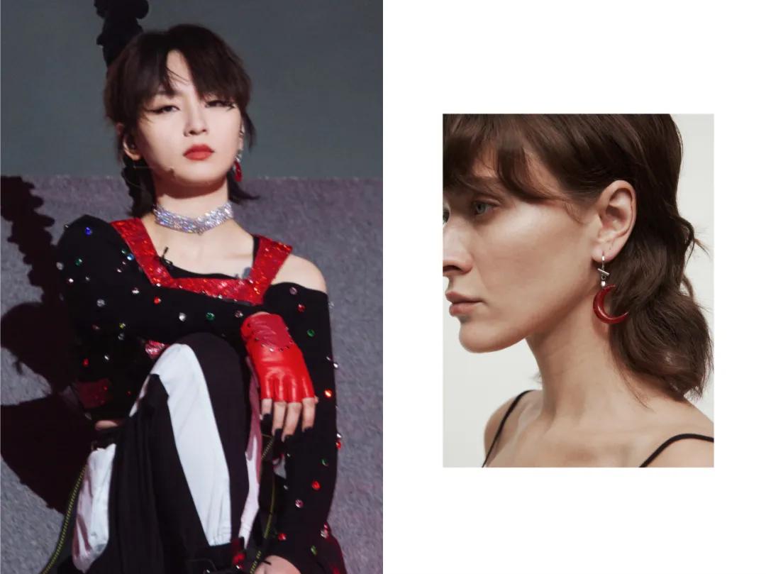 项链耳环一套轻奢小众高级感,100多轻奢项链耳环一套高级感