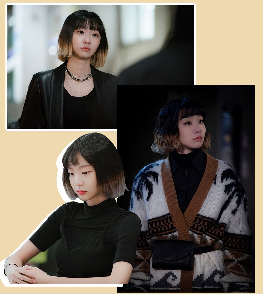 韩剧高个子女主冬日氛围感穿搭,韩剧女主穿搭哪一部最好看