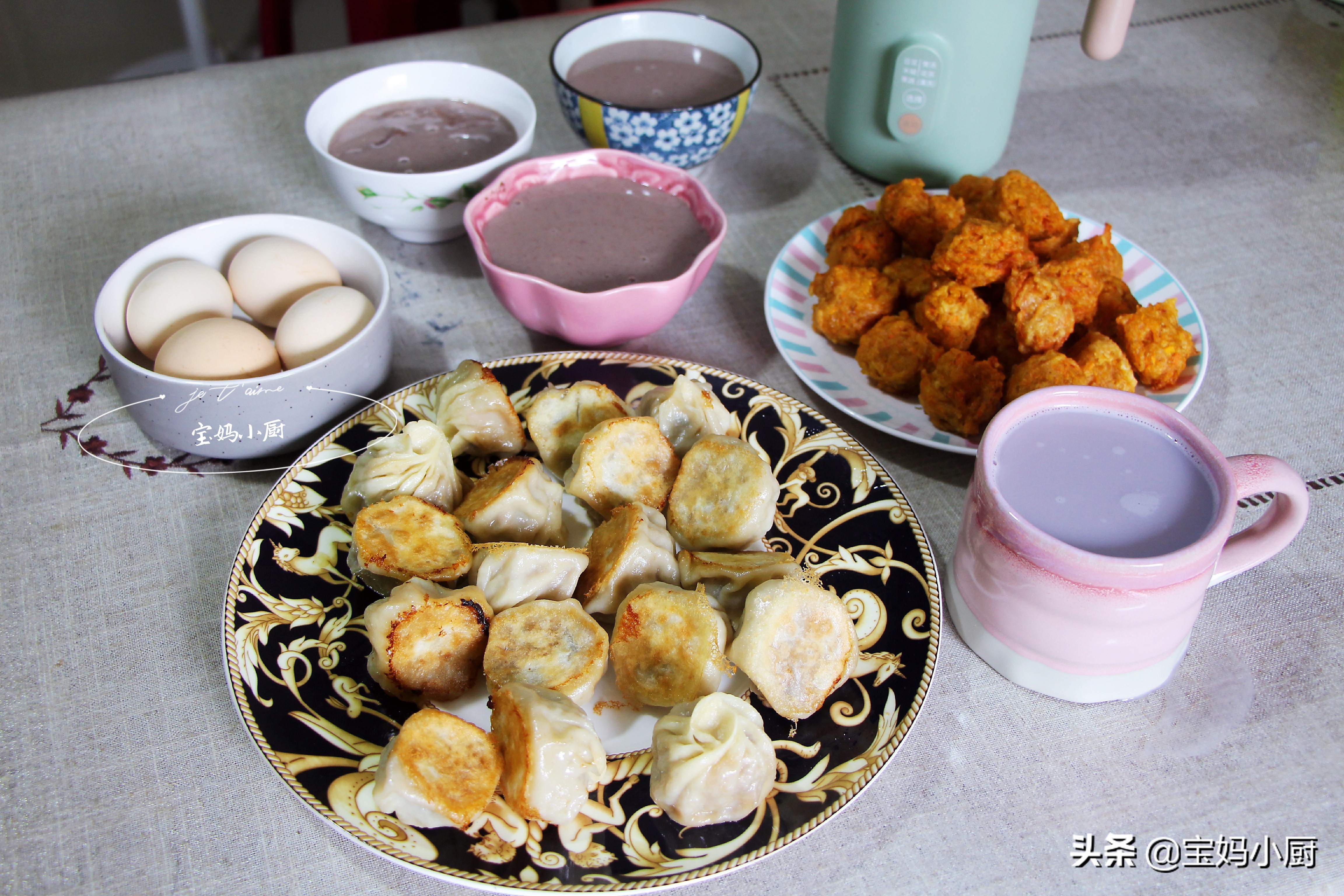 勤快宝妈天天晒早餐，一周换着花样吃，餐餐家人满意，网友：厉害